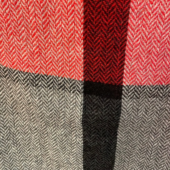 Cristina Chiti Made in Italy Wool Blend Poncho/Shawl - Picture 3 of 5